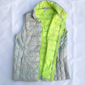 Light Grey puffer vest